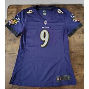 Nike Baltimore Ravens Tucker 9 Jersey Purple Womens NFL On Field Stitched #9 Sma
